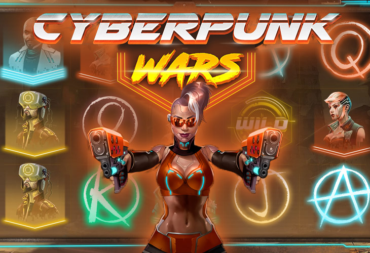 Cyberpunk Wars - Woohoo slot at Vulkanbet Casino Casino