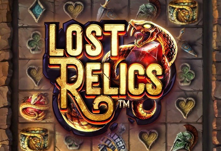Lost Relics - NetEnt slot at Vulkanbet Casino Casino