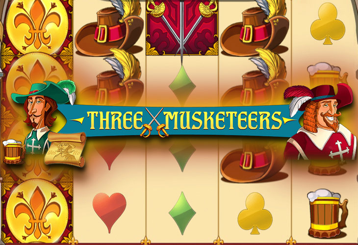 Three Musketeers - Red Tiger Gaming slot at Vulkanbet Casino Casino